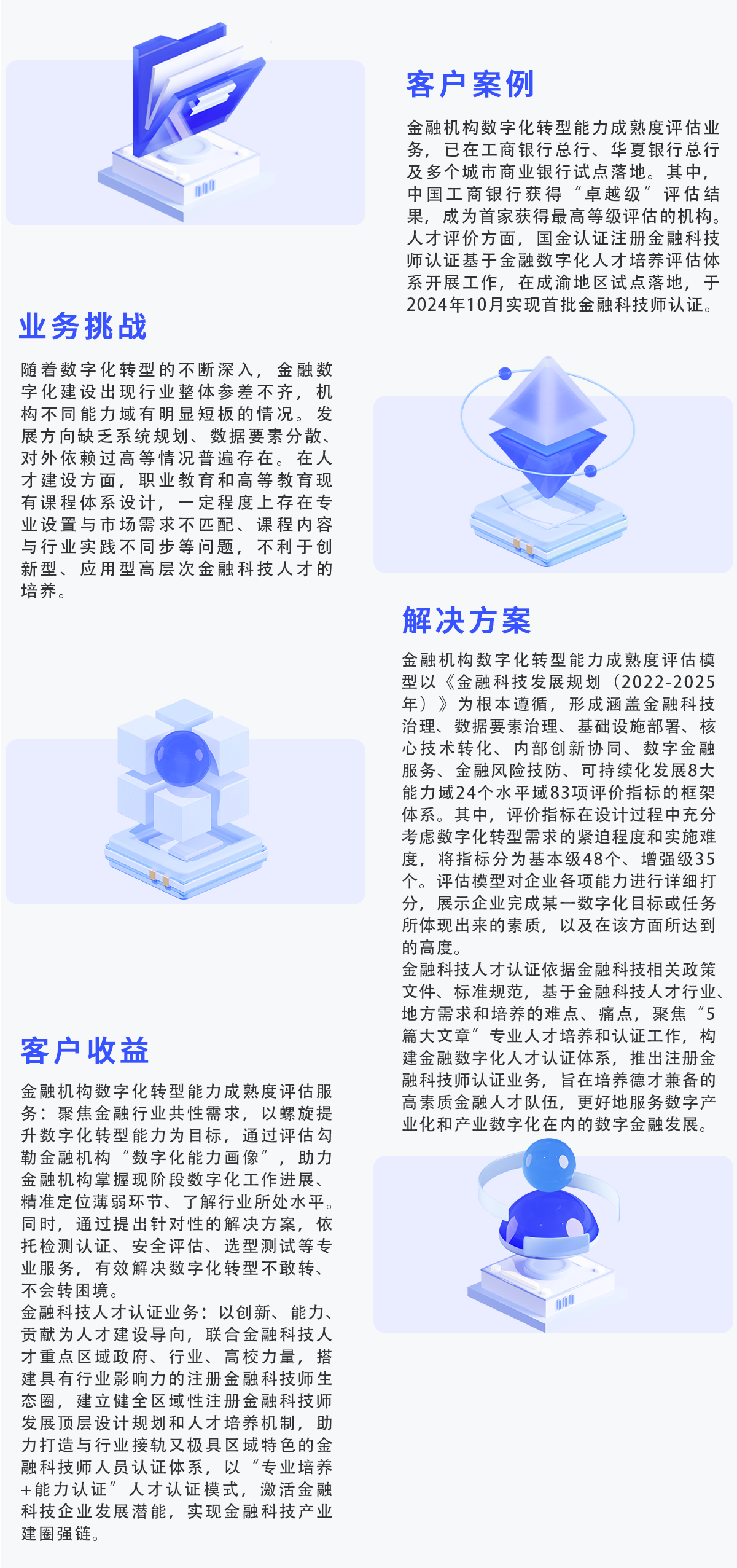數字化轉型綜合解決方案——“數字化轉型評估+金融科技人(rén)才”
