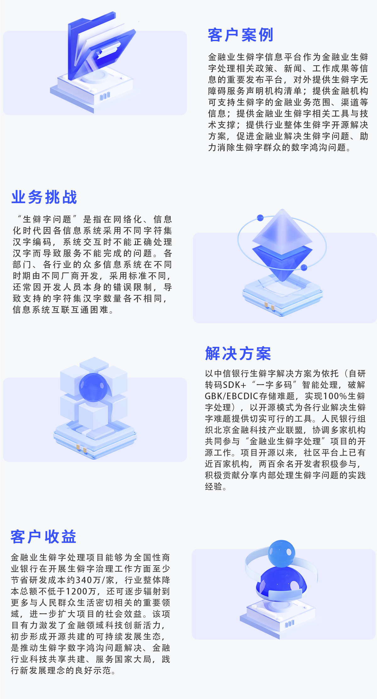 金融業生僻字信息平台